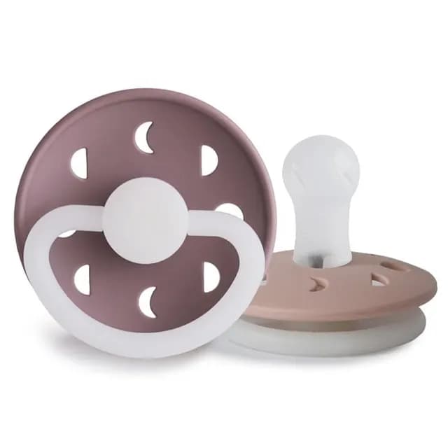 FRIGG Moon Phase Silikon Strl 1 Twilight Mauve Night/Blush Night 2-pack