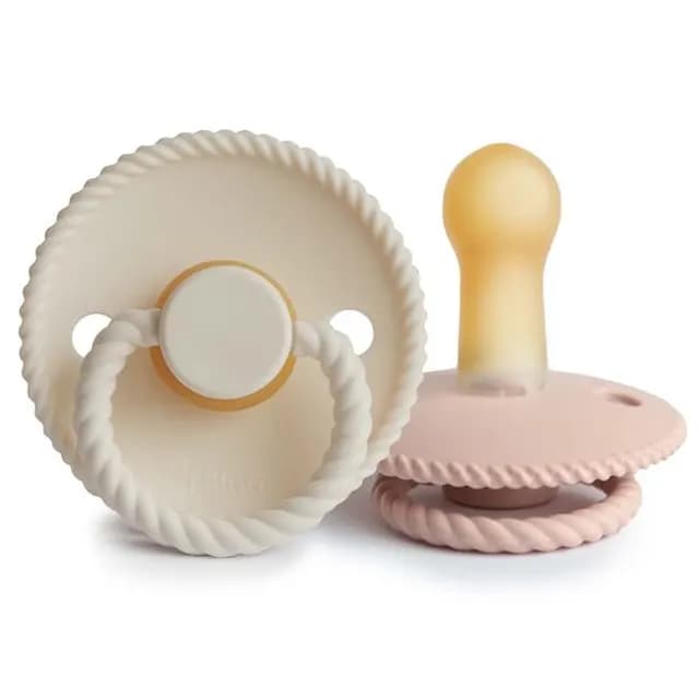 FRIGG Rope Latex Strl 2 Blush/Cream 2-pack