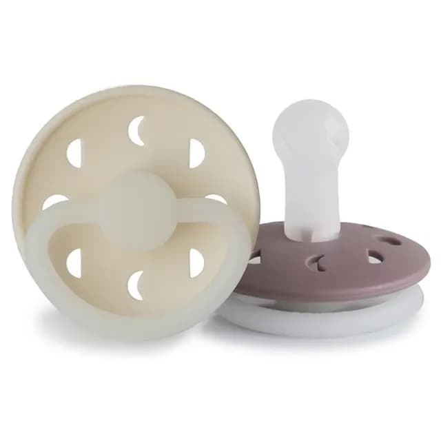 FRIGG Moon Phase Silikon Strl 2 Cream Night/Twilight Mauve Night 2-pack