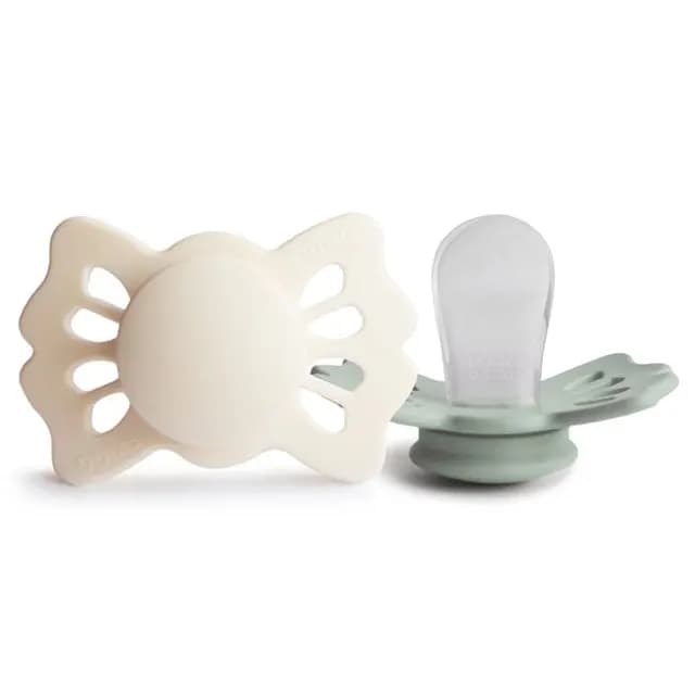 FRIGG Lucky Symmetrical Silikon Strl 1 Cream/Sage 2-pack