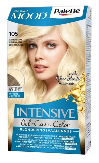 Schwarzkopf Mood Palette Blekning 105 Ultrablond X-tra