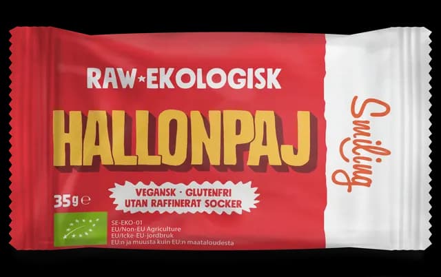 Smiling Hallonpaj EKO 35 g