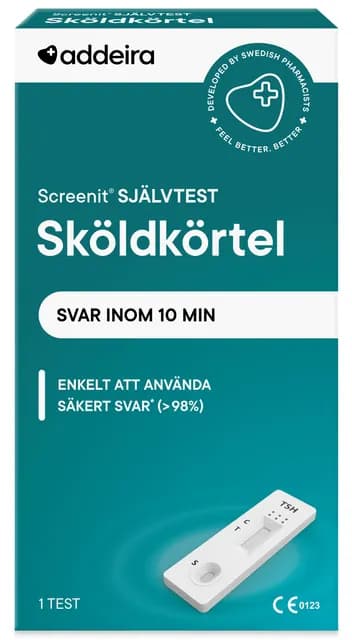 Addeira Screenit självtest Sköldkörtel 1 st