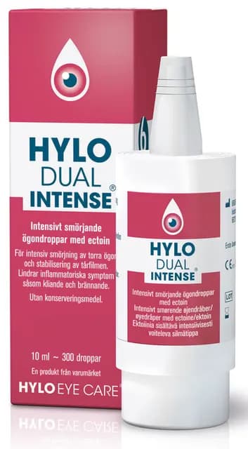 Hylo Dual Intense ögondroppar 300 doser 10 ml