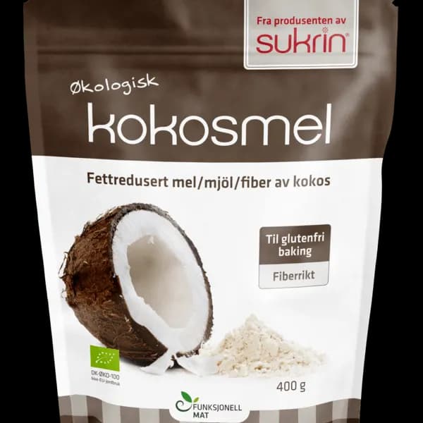 Sukrin Kokosmjöl 400 g