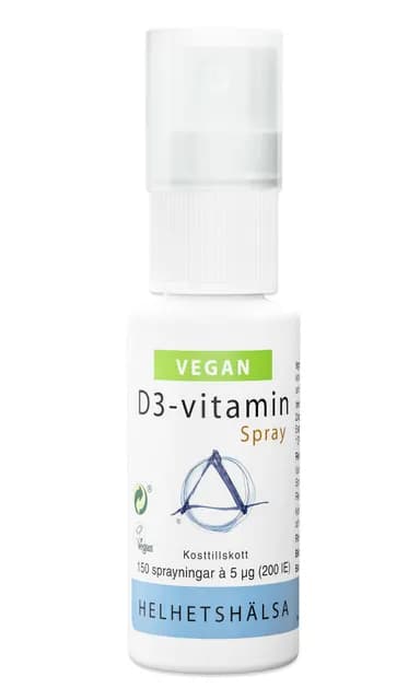 Helhetshälsa D3-vitaminspray 75 dagsdoser à 10 µg 150 sprayningar