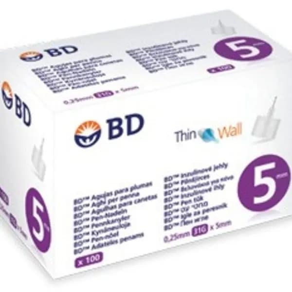 BD Pennkanyl, 0,25 mm (31G) x 5 mm 100 st