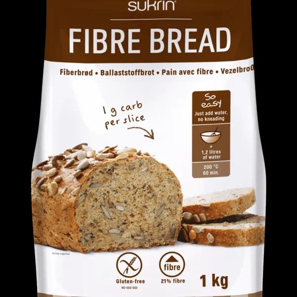 Sukrin Fiberbröd 1 kg