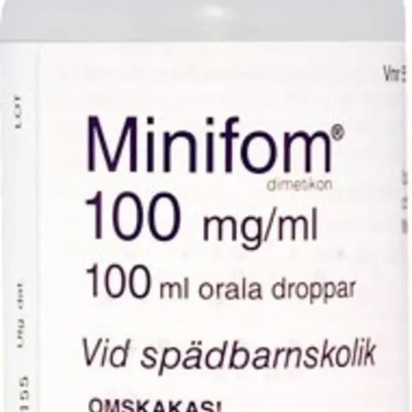 Minifom orala droppar 100 mg/ml 100 ml