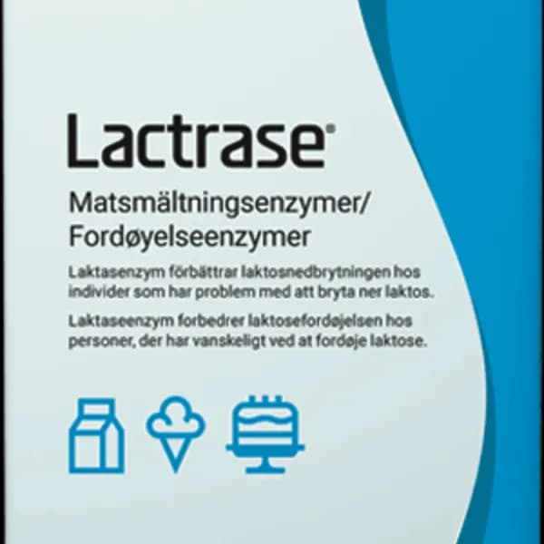 Lactrase laktasenzym, kapslar 10 st