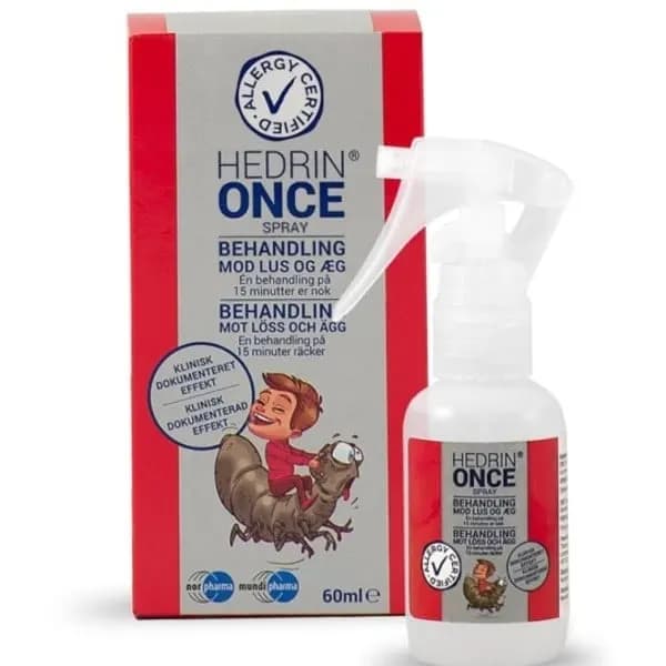 Hedrin Once Lusmedel 60 ml