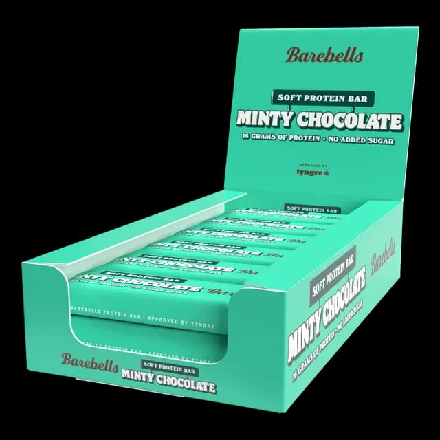 Barebells Soft Bar Minty Chocolate 55 g 12-pack