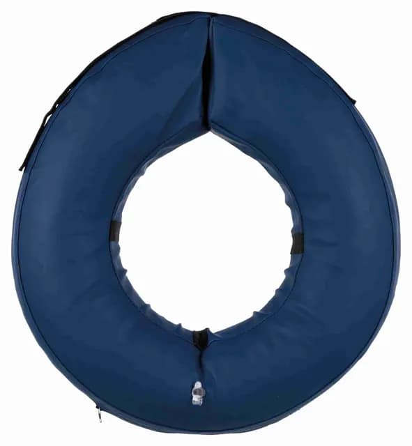 Trixie Hundkrage Uppblåsbar L-XL 66-78 cm Blå