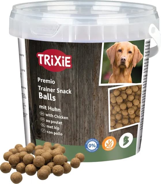 Trixie PREMIO Trainer Snack Balls med fågel 500 g