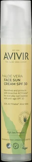 Avivir Aloe Vera Sun Face Cream SPF30 50 ml