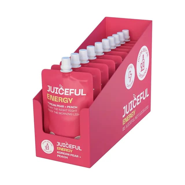 Juiceful Energy Koreansk Päronjuice 120 ml 10-pack
