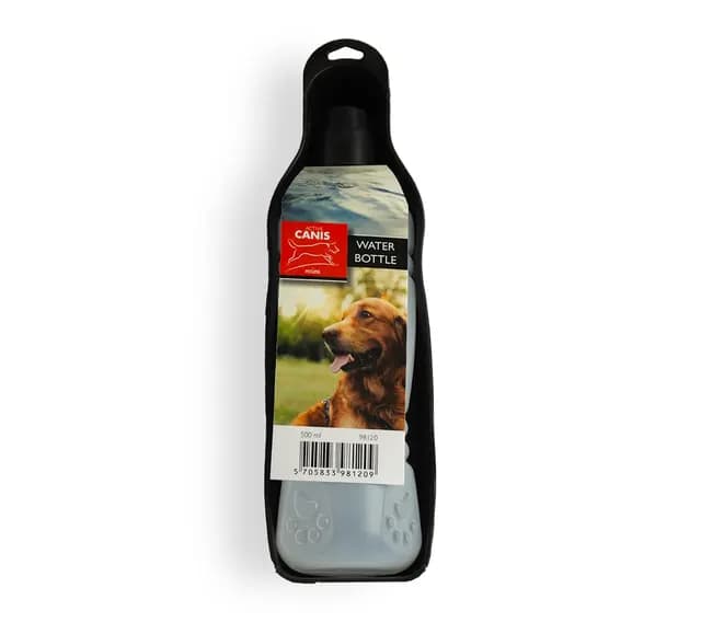 Active Canis Portabel Vattenflaska Svart 500 ml