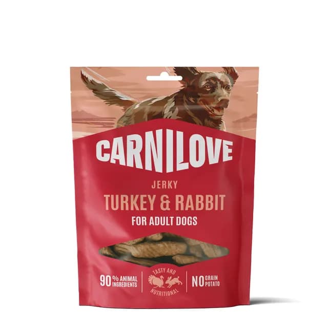 Carnilove Dog Jerky Turkey & Rabbit 100 g