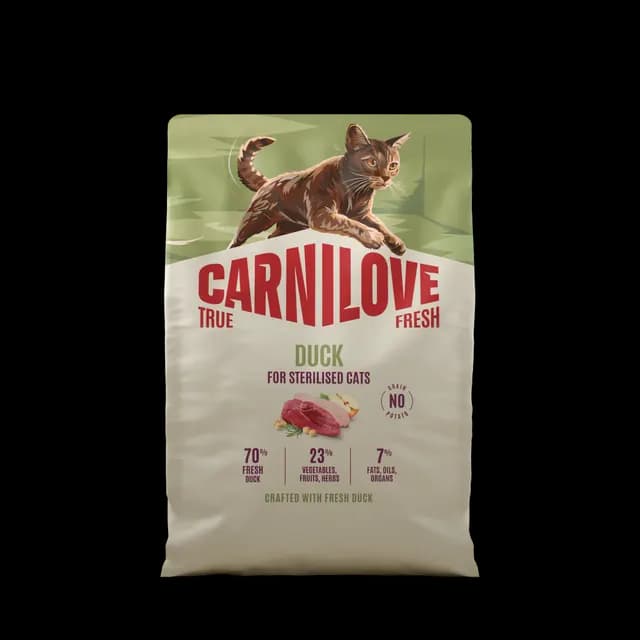 Carnilove True Fresh Cat Duck for Sterilised Adult All Breeds 2 kg