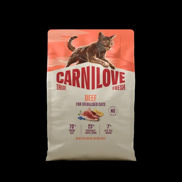 Carnilove True Fresh Cat Beef for Sterilised Adult All Breeds 2 kg