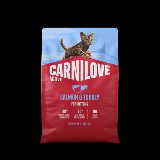 Carnilove Active Cat Salmon & Turkey for Kittens 2 kg