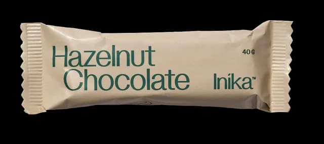 Inika Superfoods Hazelnut Chocolate Bar 40 g
