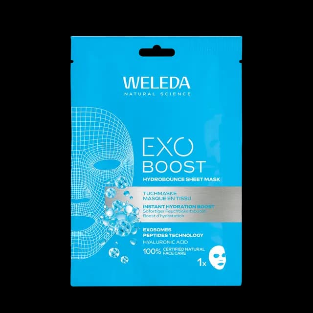 Weleda Exo Boost Hydrobounce Sheet Mask 20 ml