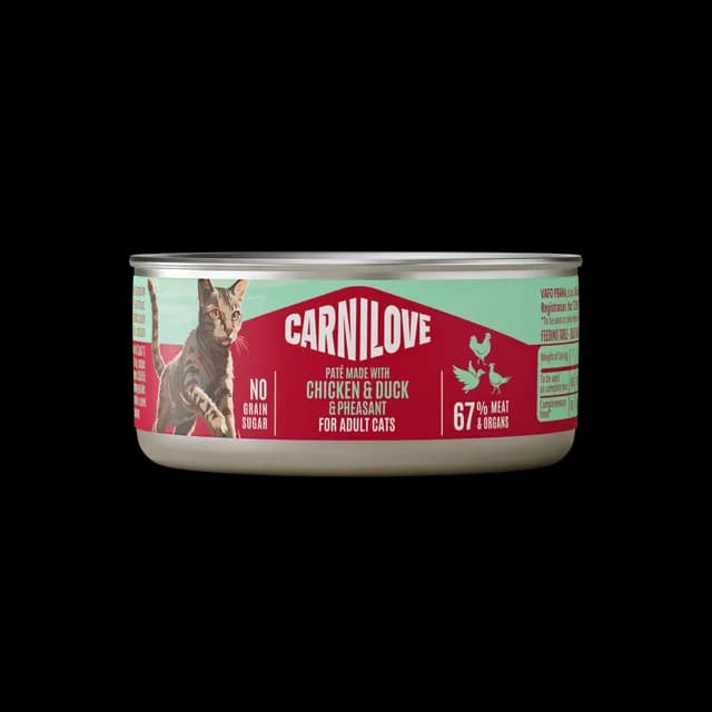Carnilove Cat Can Paté Chicken, Duck & Pheasant 100 g
