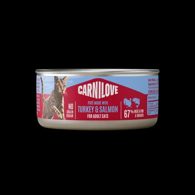 Carnilove Cat Can Paté Turkey & Salmon 100 g