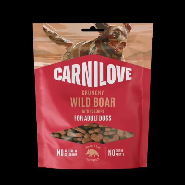 Carnilove Dog Crunchy Snack Wild Boar with Rosehips 200 g