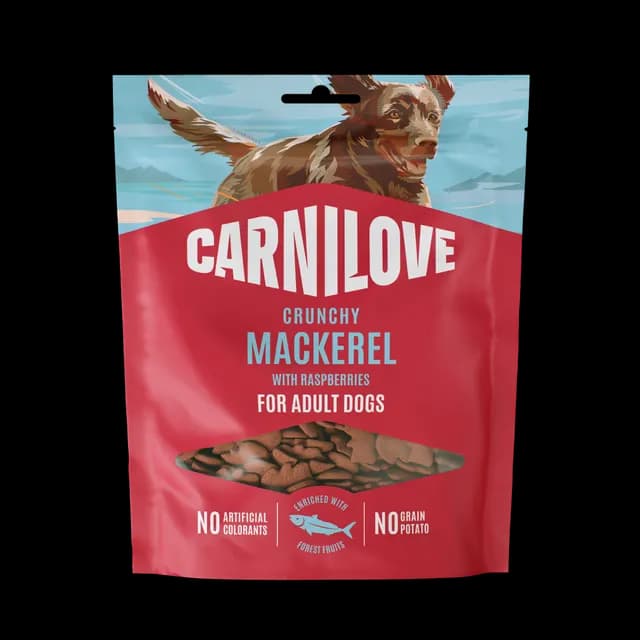Carnilove Dog Crunchy Snack Mackerel with Raspberries 200 g