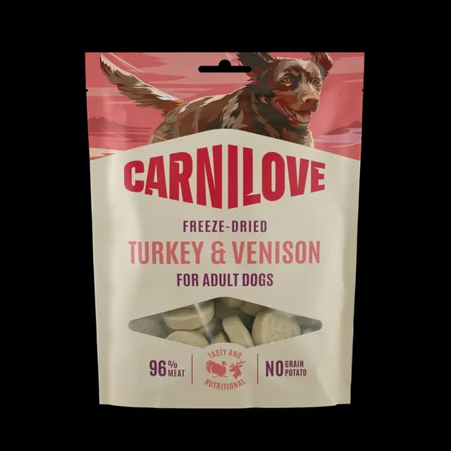 Carnilove Dog Freeze Dried Turkey & Venison 60 g