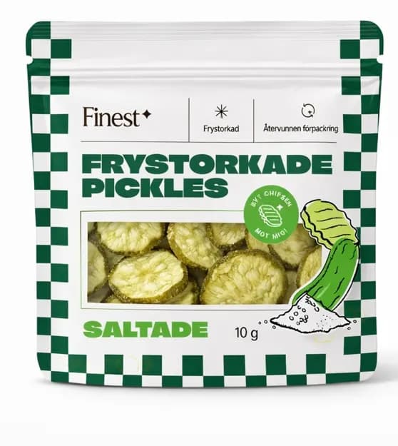 Finest Seasoning Frystorkade Pickles Saltade 10 g