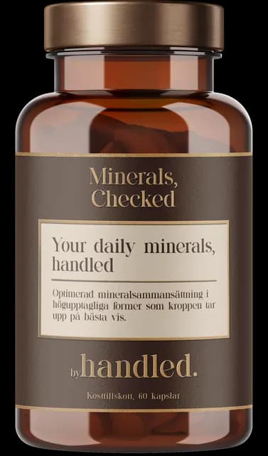 By Handled Minerals, Checked 60 kapslar