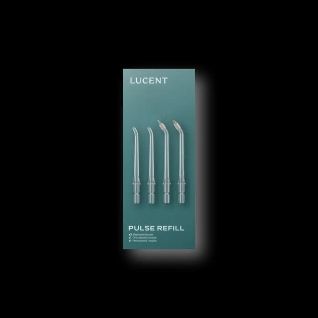 Be Lucent Pulse Water Flosser Nozzles 4-pack