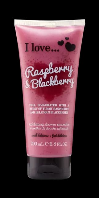 I LOVE Exfoliating Shower Smoothie Raspberry Blackberry 200 ml