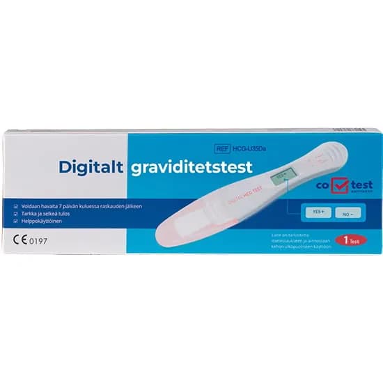 Co-Test Digitalt Graviditetstest