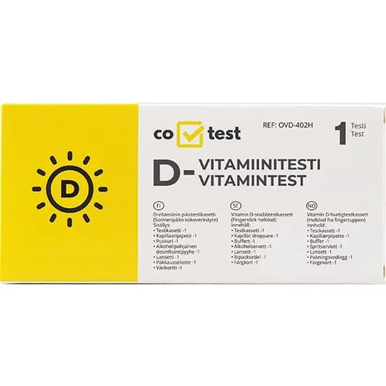 Co-Test D-vitaminbristtest