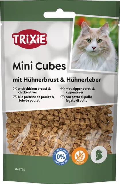 Trixie Mini Cubes med Kycklingbröst & Kycklinglever 50 g