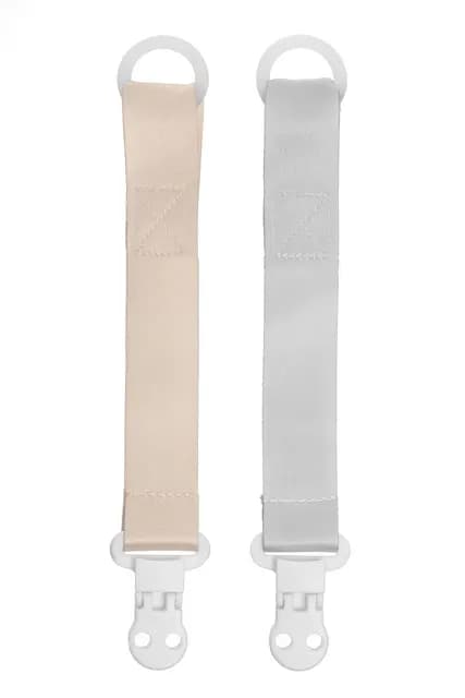 Fresh Kid Napphållare Beige/Grå 2-pack