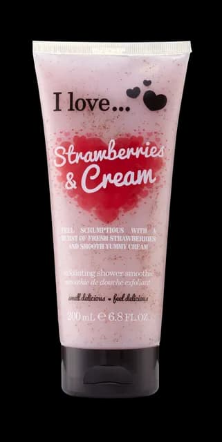 I LOVE Exfoliating Shower Smoothie Strawberries Cream 200 ml