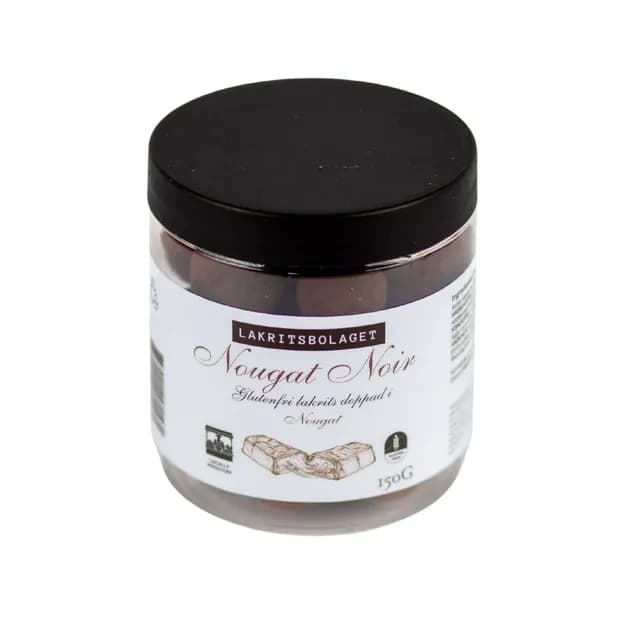 Lakritsbolaget Nougat Noir 150 g