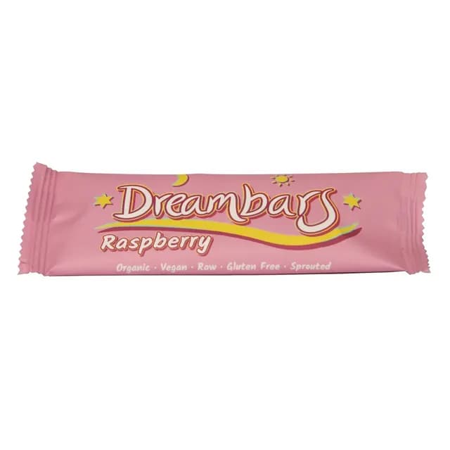 Dreambars Raw Bar Hallondröm 35 g