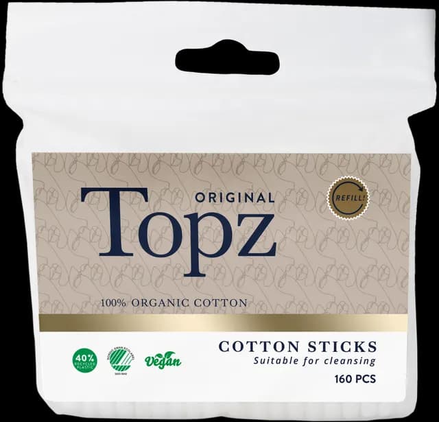 Topz Premium Refill Cotton Sticks 160 st