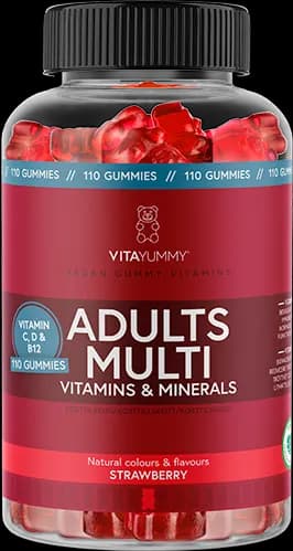 VitaYummy Adults Multi Strawberry 110 gummies