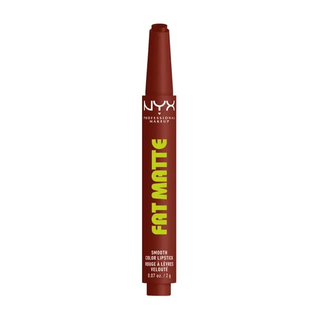 NYX Professional Makeup Fat Matte Slick Click Lip Balm 07 Cocoa Cuddles 8 ml