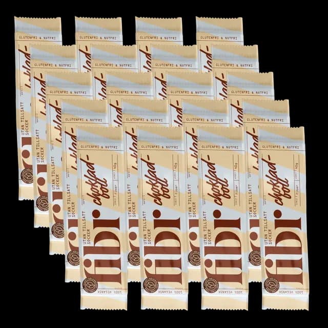 Fibr Chokladboll 40 g 20-pack