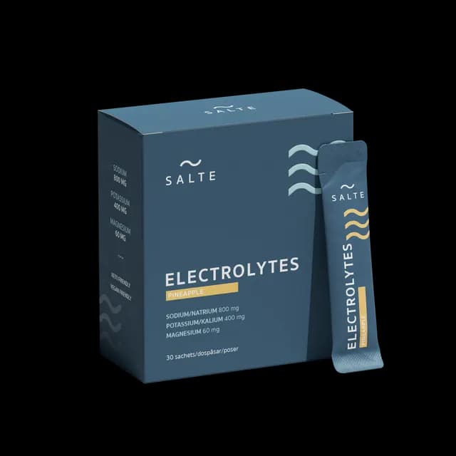 SALTE Elektrolyter Ananas 30 dospåsar