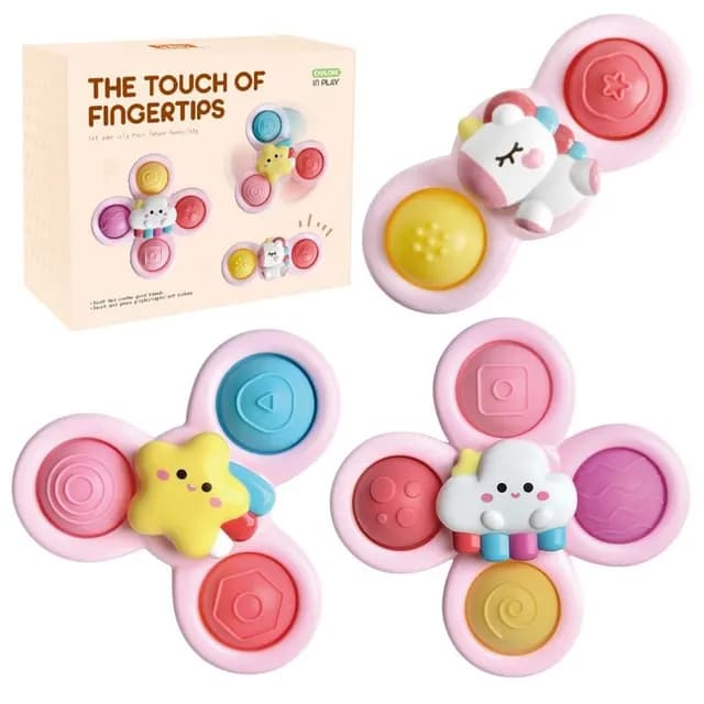 Fresh Kid Spinner Toys Fantasy 3-pack