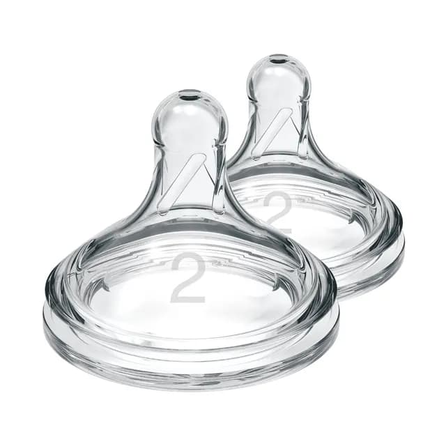 Dr Brown Level 2 Wide-Neck Silicone Options+ Nipple 2-pack